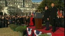Obama accueille Hollande à la Maison blanche