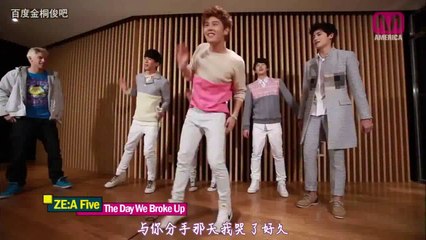 【百度金桐俊吧】[中字]130420 JJANG! #34.2 - ZE:A FIVE 独家专访 Part 1