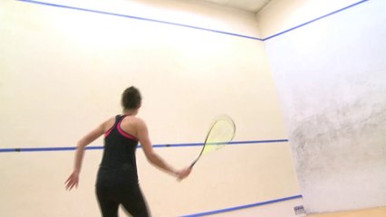 Cyrielle Peltier au Mans : sur tous les terrains, de squash et études