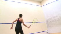 Cyrielle Peltier au Mans : sur tous les terrains, de squash et études