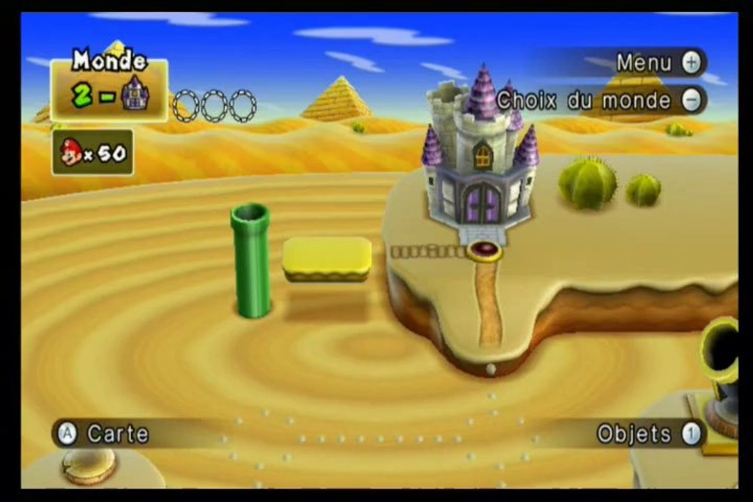 new super mario bros wii 02-après le fromage, c'est le désert
