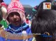 El presidente regional de Puno, Mauricio Rodríguez, entregó ropa y víveres a los pobladores de Kapi Uros, la isla flotante más alejada del Lago Titicaca.