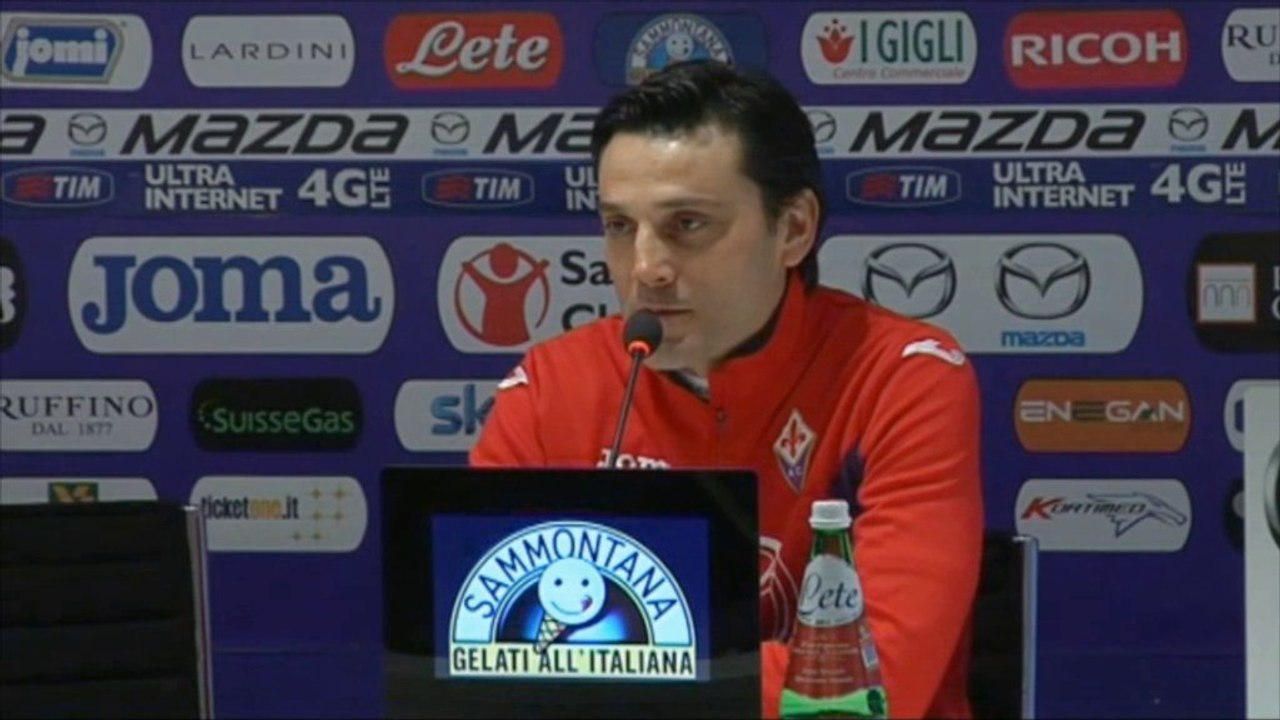 Coppa Italia: Montella: 'Udine kann uns wehtun'