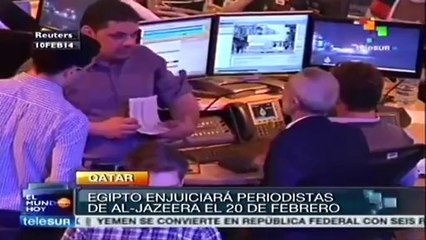 Fijan juicio para periodistas de Al Jazeera en Egipto