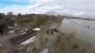 Aerial Footage Shows Extent of River Thames Flooding