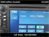 2006 Cadillac Escalade Used SUV for Sale Baltimore Maryland