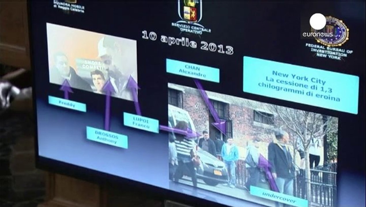 Italy and US police crack major mafia drug ring