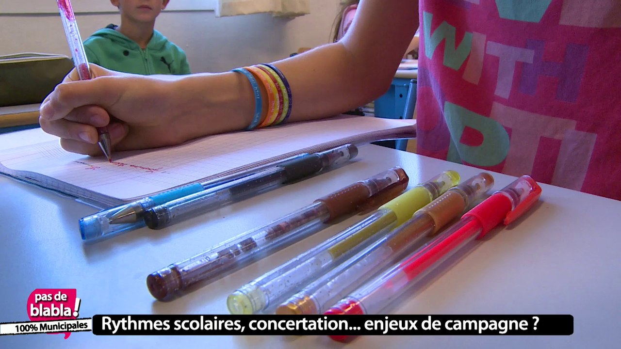 Pas de blabla spécial rythmes scolaires