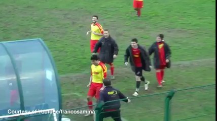 Gol sevincini abarttı!