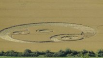 Crop Circle at the Wrekin, Shropshire  21st July 2012 HD