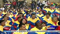 Abandera Maduro a deportistas rumbo a Juegos Suramericanos Chile 2014