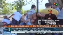 Garantizar seguridad en Apatzingán, primer objetivo de autodefensas