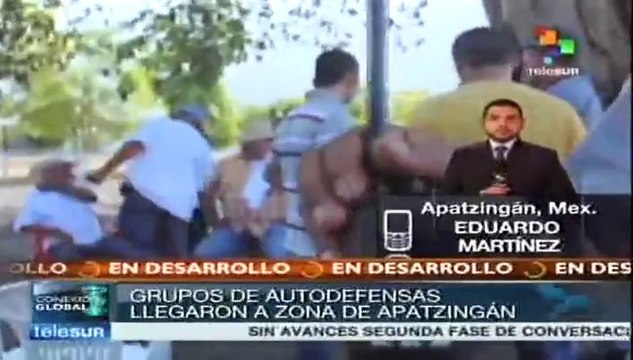 Garantizar seguridad en Apatzingán, primer objetivo de autodefensas