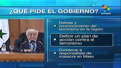 Siria: antiterrorismo y transición, prioridades de gob. y oposición