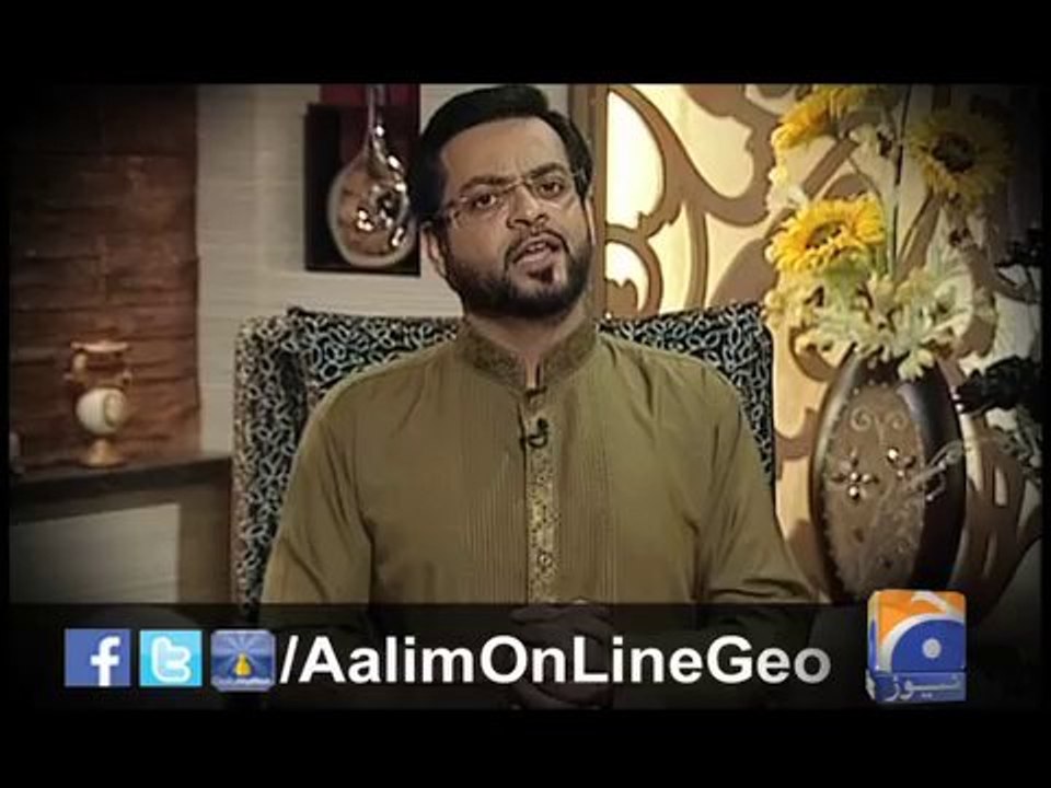 Aalim On Line Promo # 2 by @AamirLiaquat 10-2-2014 only on Geo