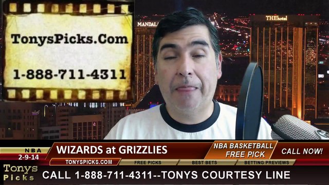 Memphis Grizzlies vs. Washington Wizards Pick Prediction NBA Pro Basketball Odds Preview 2-11-2014