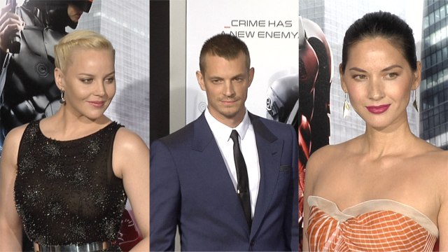 ROBOCOP LA Premiere Joel Kinnaman, Olivia Munn, Abbie Cornish, Aimee Garcia, Gary Oldman