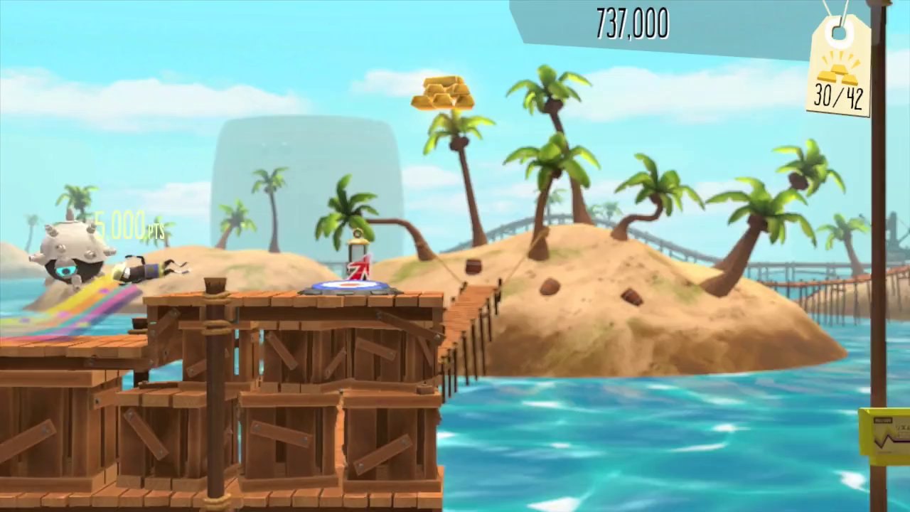 Bit Trip Runner 2.Retro/Secretos 2º mundo