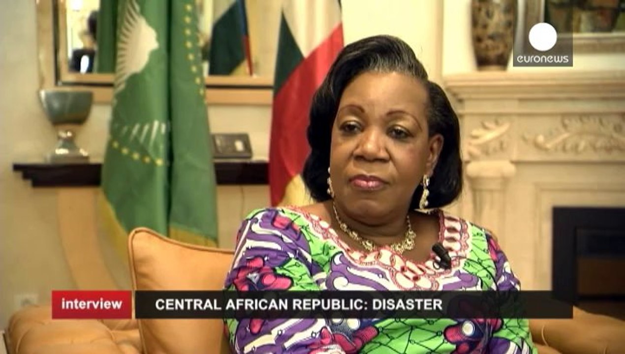 Central African Republic President Samba-Panza: "Those who committed reprehensible acts will answer for them"