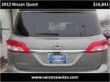 2012 Nissan Quest Used Minivan for Sale Baltimore Maryland