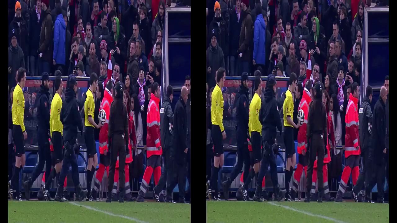 Mecherazo a Cristiano Ronaldo en la Copa del Rey