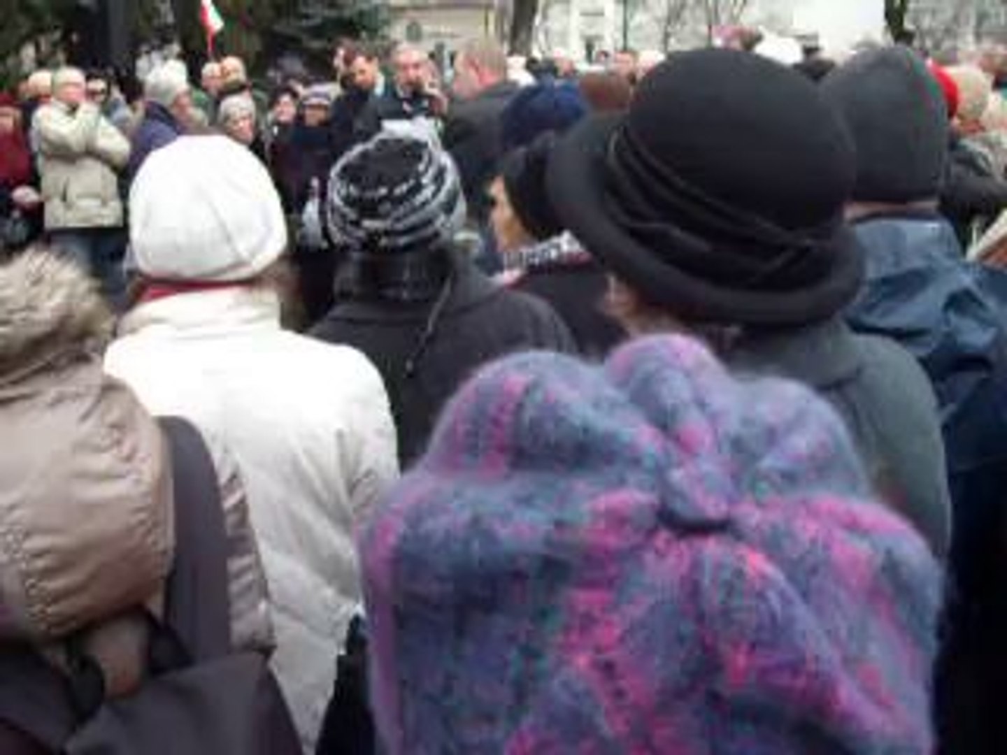 Apel Andrzeja Melaka  prezesa Komitetu Katyńskiego przy grobie Ryszarda Kuklińskiego.