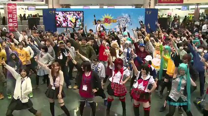 Cirno's Perfect Math Class dance @ SNOW MIKU 2014 (2014-02-11)