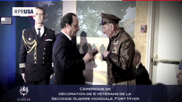 [REPORTAGE] Décorations de six vétérans de la Seconde Guerre mondiale à Fort Myer #PRUSA