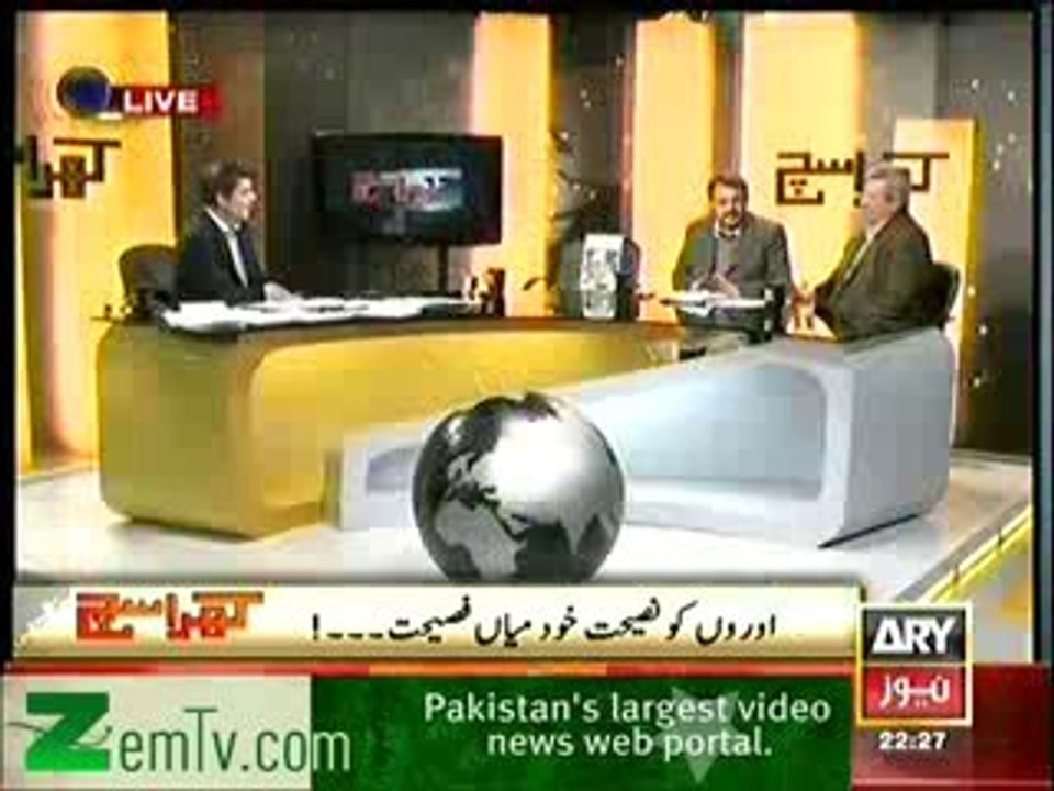 Khara Sach With Mubashir Lucman 11th February 2014 On ARY News