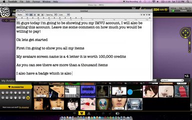 PlayerUp.com - Buy Sell Accounts - IMVU - Account for sale!!!!!!!(1)