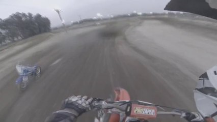 Honda CRF450R  Milestone Track -  Testing Out 6 Spring Clutch