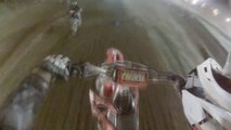 Dirt Bike Motocross CRASH At Milestone MX Vet Track