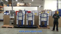 Pure Aqua| Sistema De Filtracion De Agua Osmosis Inversa 2 x 6,000 & 1 x 12,000 GPD