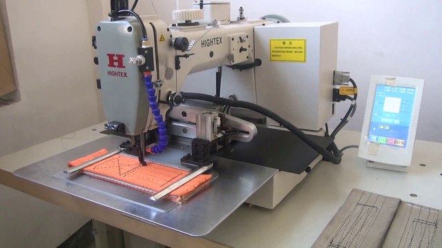 Automate de couture programmable à grande vitesse pour travaux lourds