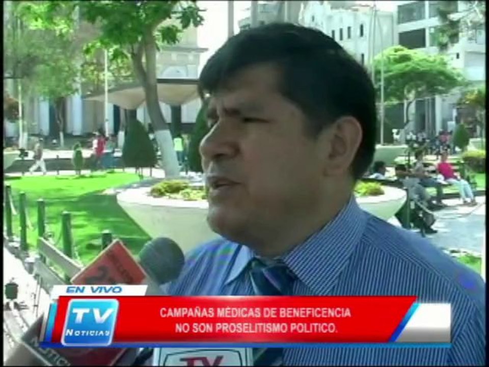 Chiclayo Campañas médicas de la Beneficencia no son proselitismo político 11 02 14