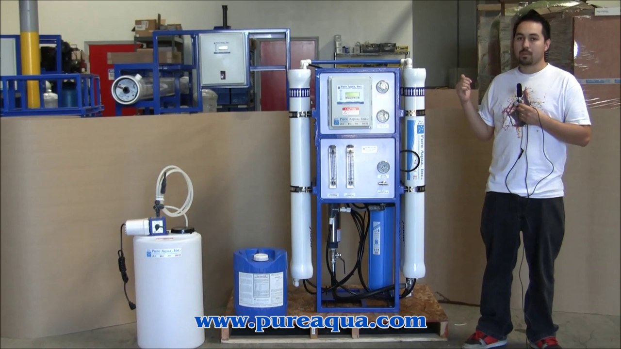 Pure Aqua| Unidad De Osmosis Inversa Jordania 7,500 GPD