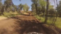Epic Dirt Bike WRECK -  Gopro Kx 85 BIG Motocross CRASH Full RACE