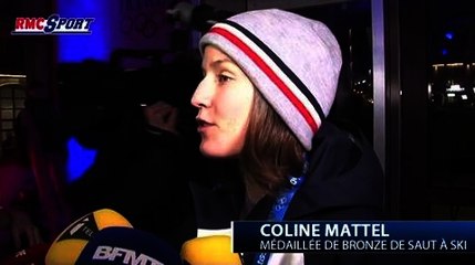 JO Sotchi / Coline Mattel au Club France - 11/02