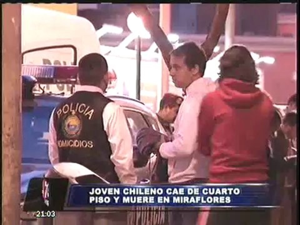 Turista chileno habría cometido suicidio bajo efecto de las drogas