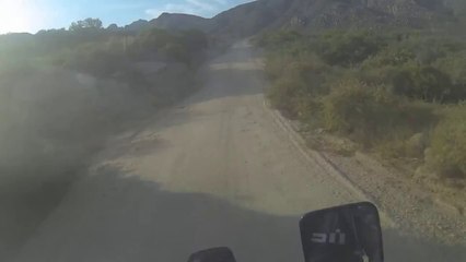 DR650se Motorcycle Crash - Broken Collar Bone