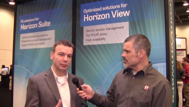 VMware PEX 2014: F5 VMware Technology Alliance – Horizon View