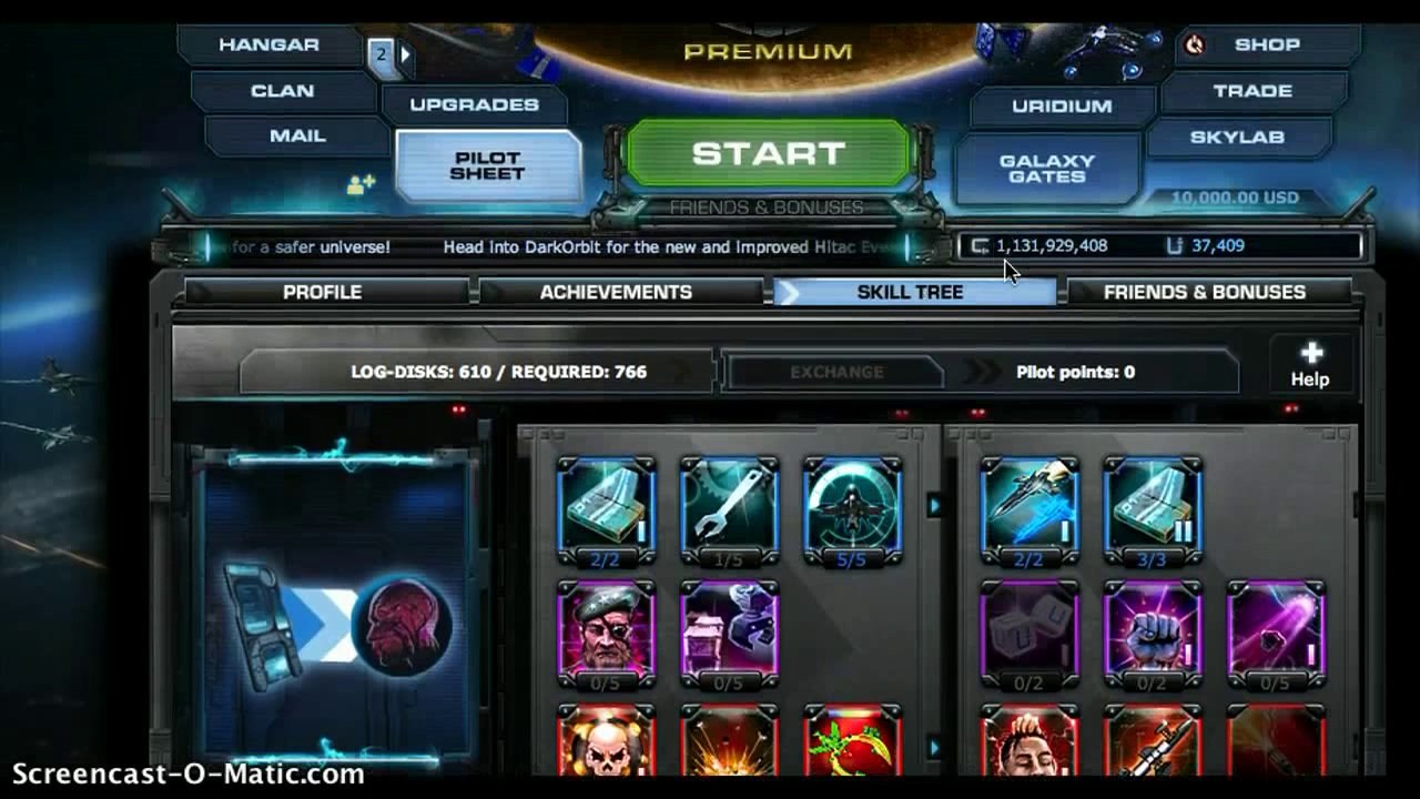 PlayerUp.com - Buy Sell Accounts - Darkorbit account for sale. 2013