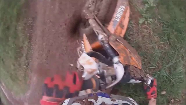 Dirt Bike Crash On A 85 kx And 85 sx