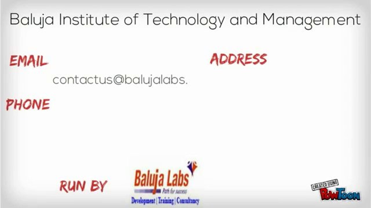 Android Course Presentation by Baluja Labs