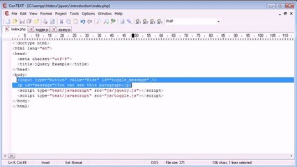 002 - An Example jQuery