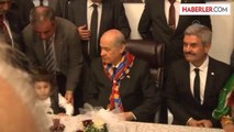 Bahçeli, seçim bürosu açtı -