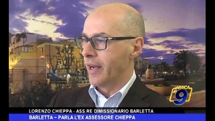 Barletta | Parla l'Ex Assessore Chieppa