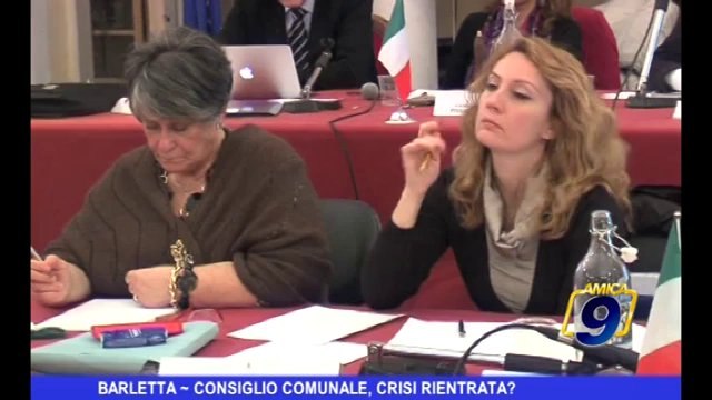 Barletta | Consiglio Comunale, crisi rientrata