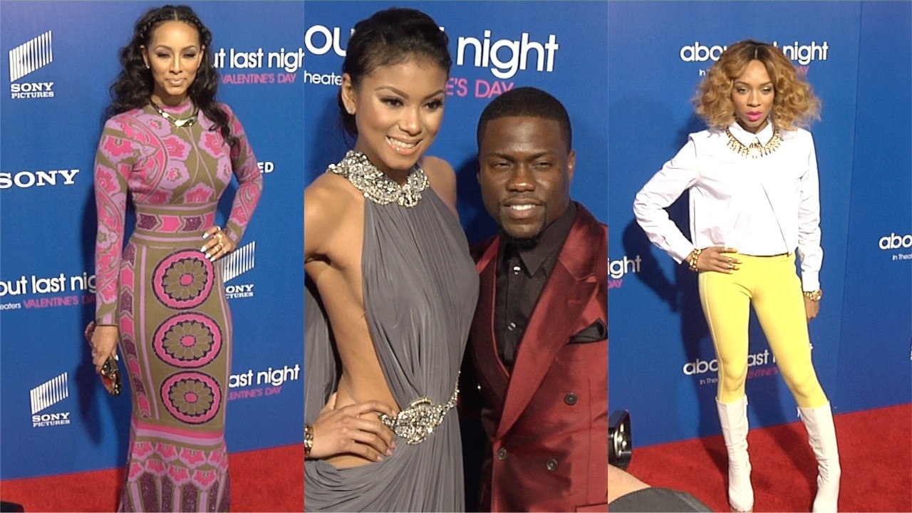 Kevin Hart, Keri Hilson, Lil' Mama, Michael Ealy, Regina Hall "About Last Night" LA Premiere