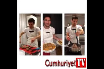 Lionel Messi aşçılıkta da yetenekli